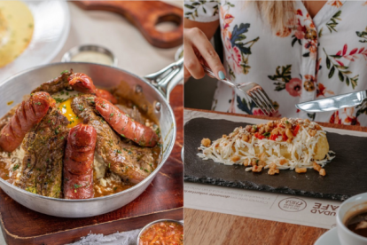 El Sartenazo de Moro Grill, y el Montadito de Humita de Ciudad Café.