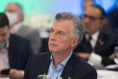 El expresidente de Argentina, Mauricio Macri, en una fotografía de archivo.