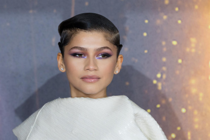 Foto de archivo de la actriz estadounidense Zendaya.