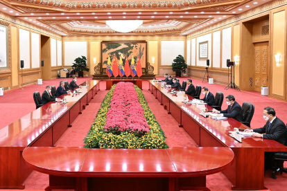 Objetivo. Lasso buscó la renegociación de la deuda con China y la desvinculación del petróleo de la misma.