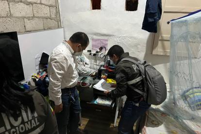 Los allanamientos se realizaron a las 04:00 de este 7 de febrero de 2022.