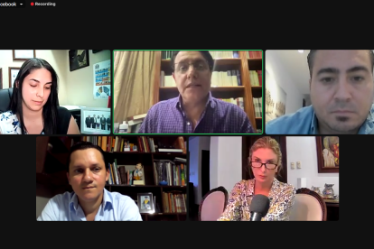 La Comisión de Fiscalización sesión de manera virtual.