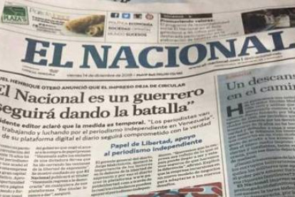 El diario venezolano fue embargado