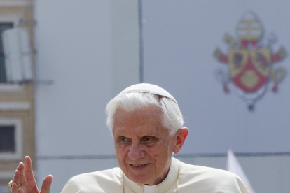 El papa emérito Benedicto XVI, en una fotografía de archivo