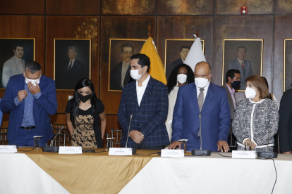 Pronunciamiento. Los dirigentes de la ID se niegan a hablar de fraccionamiento dentro del partido político.