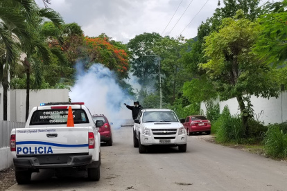 El MSP realiza fumigaciones en la vía a la costa para prevenir la proliferación de mosquitos