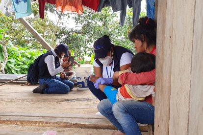 Avance. La encuesta intercensal se desarrolla en el cantón Limón Indanza, en la provincia Morona Santiago.