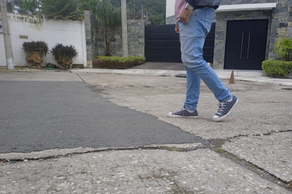 Situación. La novedad ocurre al término de la calle Panorama.