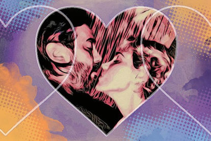 Los novios  y Cinthya Viteri