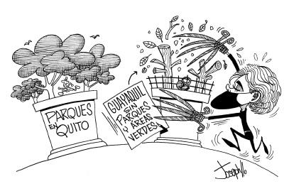 La ciudad necesita pulmones verdes, urgente.