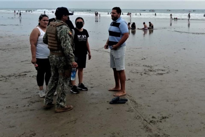 Familiares del joven desaparecido están en Montañita, a la expectativa de que aparezca el cuerpo.