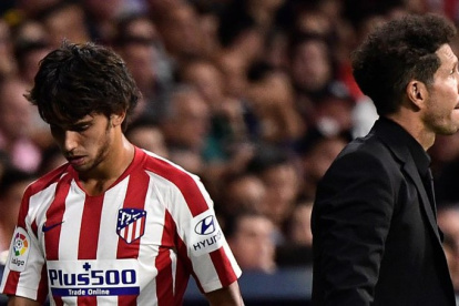 Diego Simeone confía en el talento de su jugador, Joao Félix, de bajo rendimiento en este 2022.