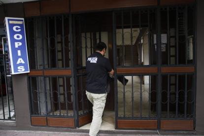 Oficinas de Conto Patiño, en el sector de la Avenida Patria, norte e Quito.