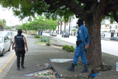 Personal de la Policía Nacional realizó los trabajos