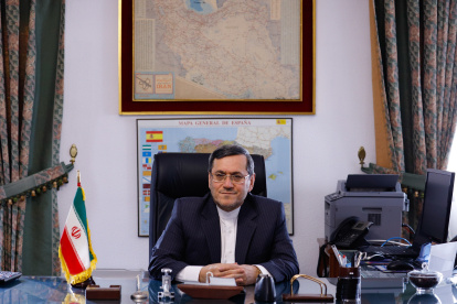El embajador iraní en Madrid, Hassan Ghashghavi