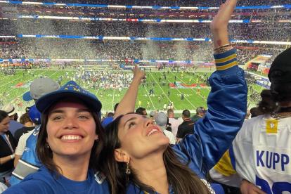 Desde hace varios meses que la portuguesa Sara Sampaio y la mexicana Eiza González muestran lo bien que se llevan, esta vez estuvieron juntas en el evento deportivo.