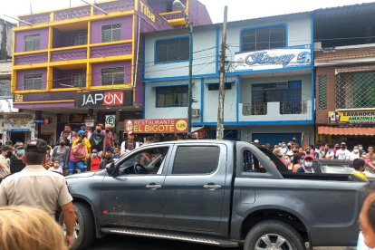 El exalcalde se movilizaba en este vehículo cuando fue atacado.