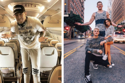 Beau Brown, de Georgia (EE.UU.), lleva años documentando su experiencia como adulto de estatura superior a la media.