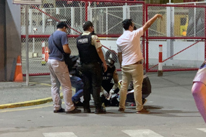 La Policía sospecha que se trataría de un mensaje de algún cartel.