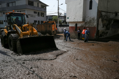 El aluvión provocado por el temporal desbordó las infraestructuras de captación