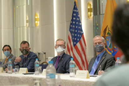 Privilegio. Además del retiro de visas por casos de corrupción y criminalidad, el diplomático cuestionó el funcionamiento de la justicia en el país.