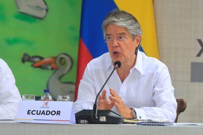 El presidente de Ecuador, Guillermo Lasso, en una fotografía de archivo.