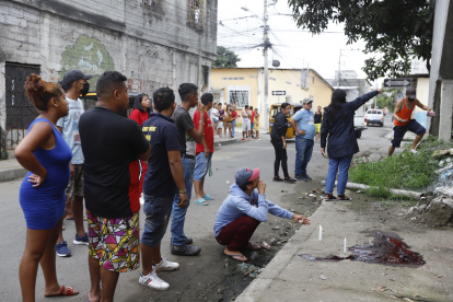 Desconcertados. Moradores lamentaron lo sucedido y mostraron temor.