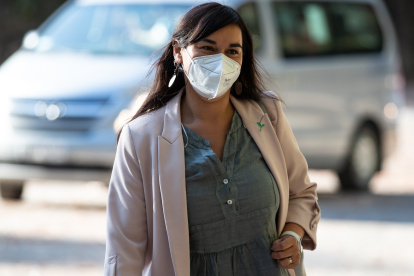 Foto de archivo de la ministra del Interior para el Gobierno de Gabriel Boric, Izkia Siches. EFE/ Alberto Valdes
