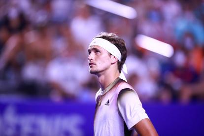 Zverev no podrá jugar en segunda ronda del torneo individual ante su compatriota Peter Gojowczyk, clasificado directamente para los cuartos de final.