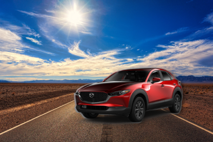 El maletero del Mazda CX-30 tiene una capacidad de hasta 430 litros.