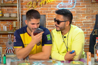 Renier Izquierdo y Jonatahan Estrada.