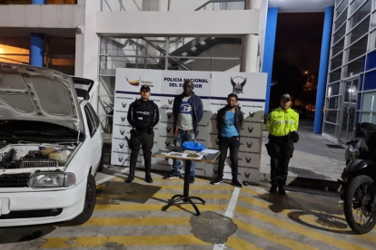 La Policía presume que uno de los detenidos en el sector de Tumbaco estaría relacionado con las muertes de algunos expendedores de la zona