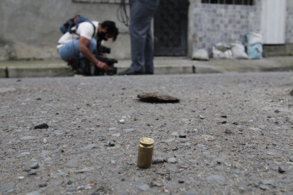 Tres casas fueron baleadas el martes 22 de febrero.