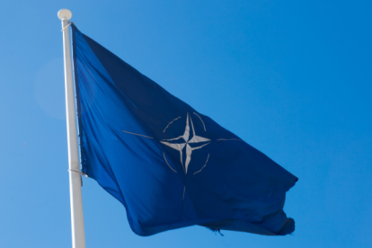 Bandera de la Organización del Tratado del Atlántico Norte