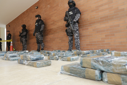 Proceso. La quema de estas sustancias se realiza en Quito. Está previsto que en marzo empiece en Guayaquil.