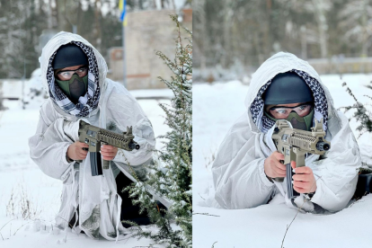 Anastasiia Lenna causó revuelo en redes con sus fotografías.