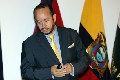 Funcionario. Efraín Bastidas dijo que el Metro de Quito lanzará la convocatoria para buscar una operadora extranjera en ese mes