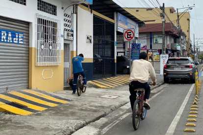 Hecho. La infracción de los conductores es continua en la ruta.