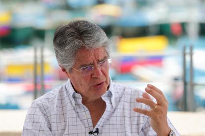 Foto referencial del presidente ecuatoriano Guillermo Lasso.