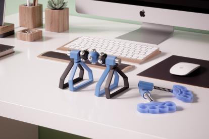 Un sistema de relajación ayuda a quienes permanecen  mucho tiempo en teletrabajo.