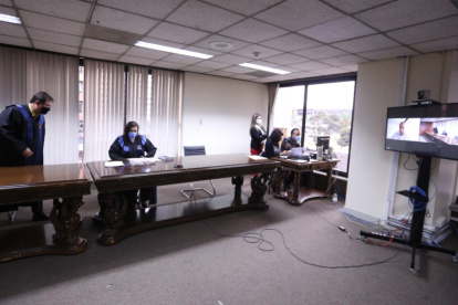 Corte. La jueza Daniella Camacho quedó fuera del caso, según la Fiscalía, por su amistad con Pablo Celi.