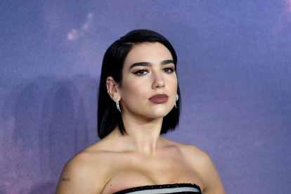 La cantante Dua Lipa, en una fotografía de archivo