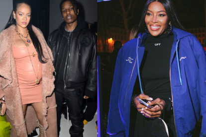 Rihanna, A$AP Rocky y Naomi Campbell