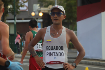Daniel Pintado, marchista nacional, buscará sitios estelares en el Mundial de Omán.