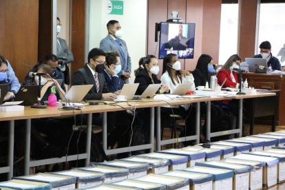 Audiencia. En el caso Las Torres acudieron más de 30 funcionarios. Fue el tercer intento de instalar el juicio.