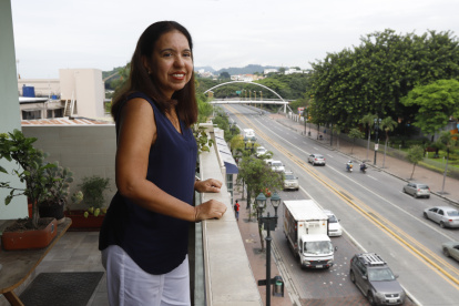 Campaña. Catherine Medranda lideró a un grupo de guayaquileños que intentó hacerle frente a la escasez de oxígeno durante los días más fuertes de la crisis.