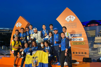 El equipo ecuatoriano volvió con tres medallas doradas. Dos de ellas fueron por equipos en masculino y femenino.