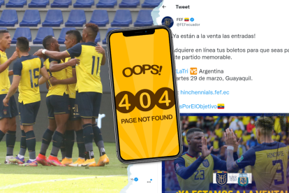 Continúan las quejas de los usuarios sobre la caída de la página.