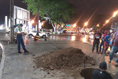 Hecho. La estructura pretendía ser ubicada en la intersección de Agustín Freire e Isidro Ayora.