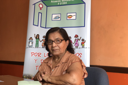 Maximina Salazar, presidenta de la Asociación de Trabajadoras Remuneradas del Hogar señala que el maltrato continúa, pero la lucha también